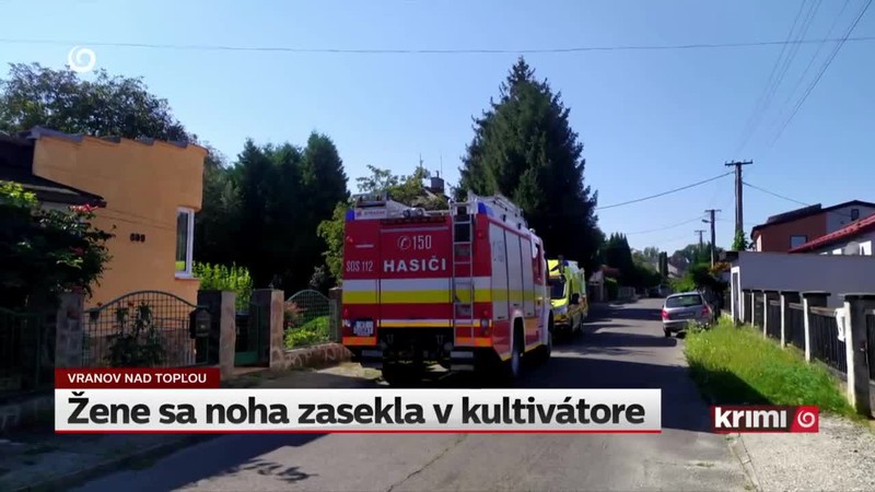 Žene sa noha zasekla v kultivátore
