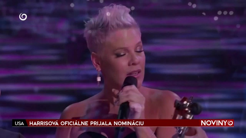 HARRISOVÁ OFICIÁLNE PRIJALA NOMINÁCIU
