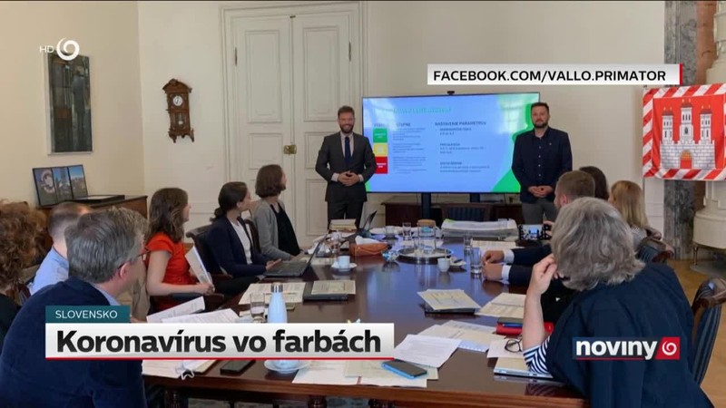 Koronavírus vo farbách