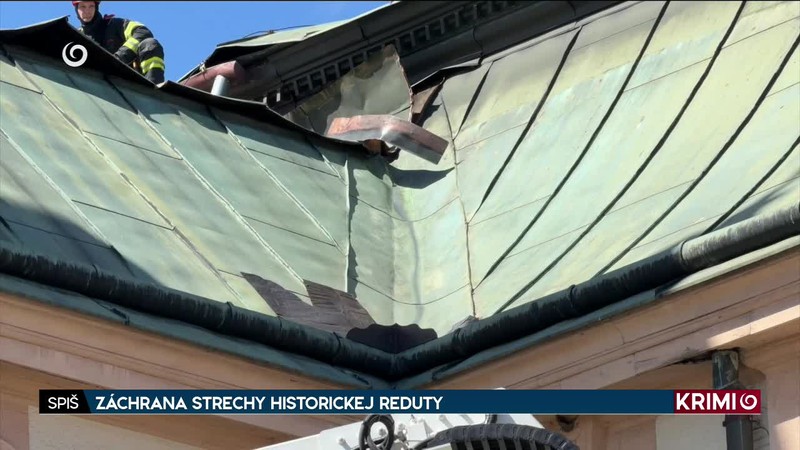 ZÁCHRANA STRECHY HISTORICKEJ REDUTY
