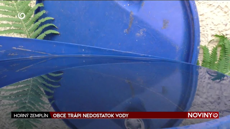 OBCE TRÁPI NEDOSTATOK VODY