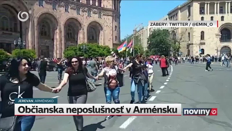 Občianska neposlušnosť v Arménsku