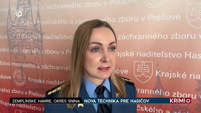 NOVÁ TECHNIKA PRE HASIČOV