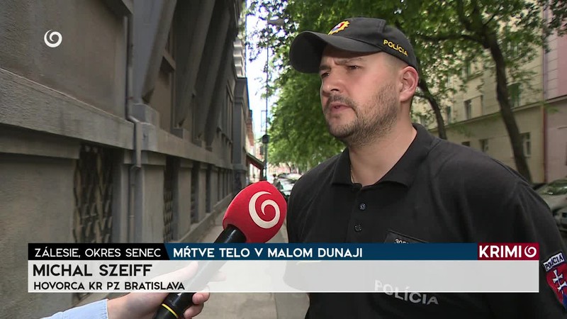 MŔTVE TELO V MALOM DUNAJI