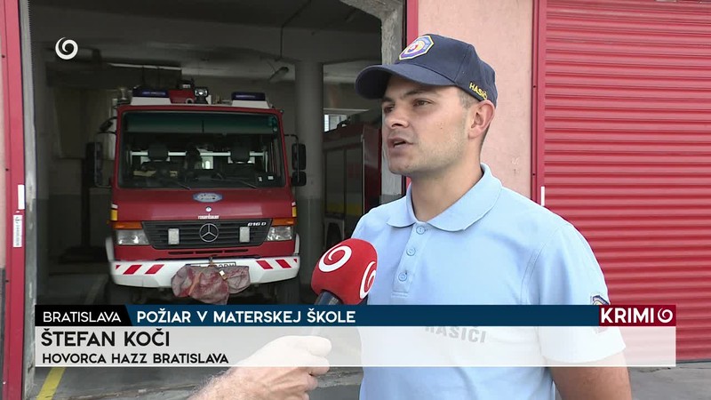POŽIAR V MATERSKEJ ŠKOL