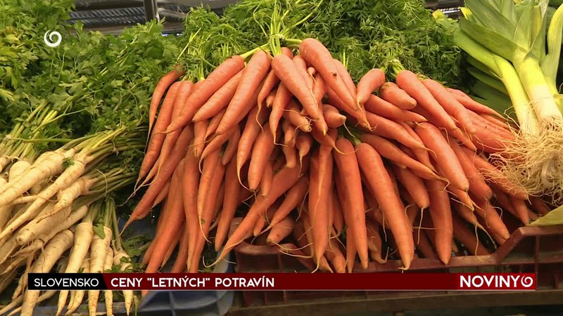 CENY "LETNÝCH" POTRAVÍ