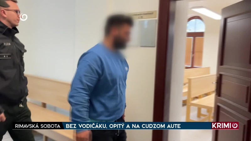 BEZ VODIČÁKU, OPITÝ A NA CUDZOM AUTE