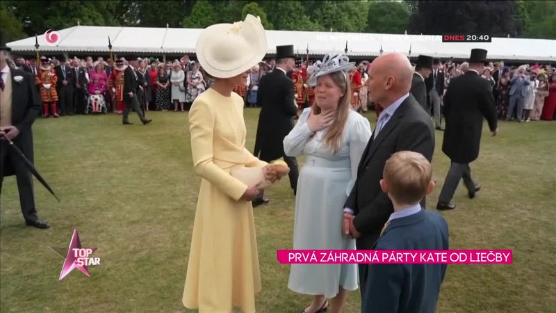 PRVÁ ZÁHRADNÁ PÁRTY KATE OD LIEČBY