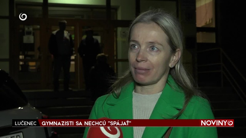 GYMNAZISTI SA NECHCÚ "SPÁJAŤ"