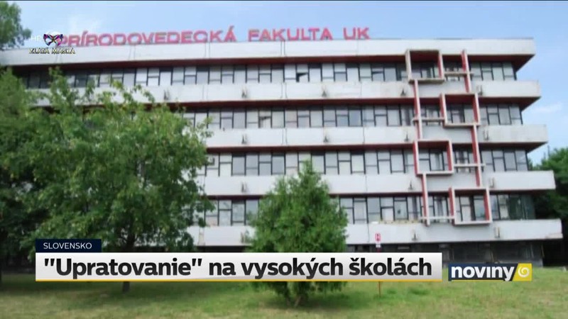 "Upratovanie" na vysokých školách