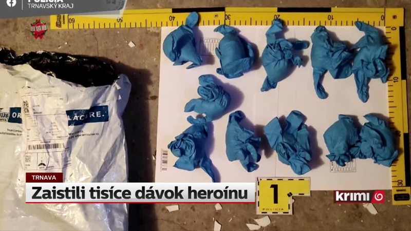 Zaistili tisíce dávok heroínu