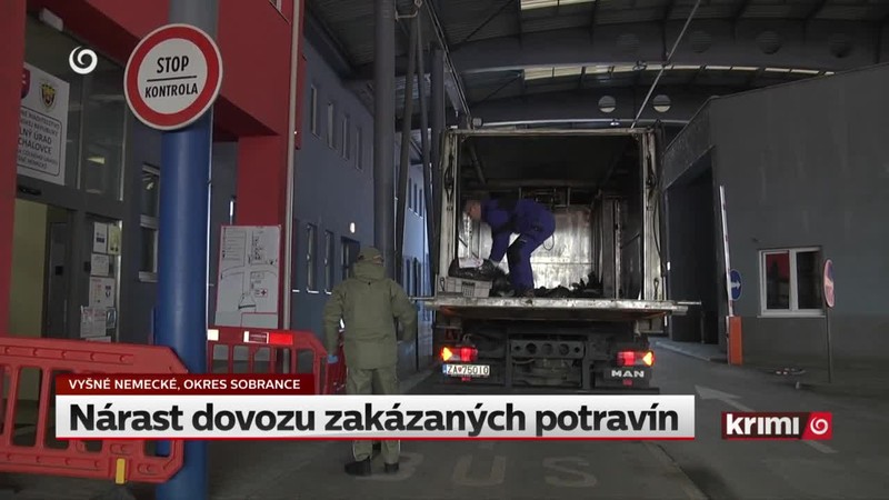 Nárast dovozu zakázaných potravín