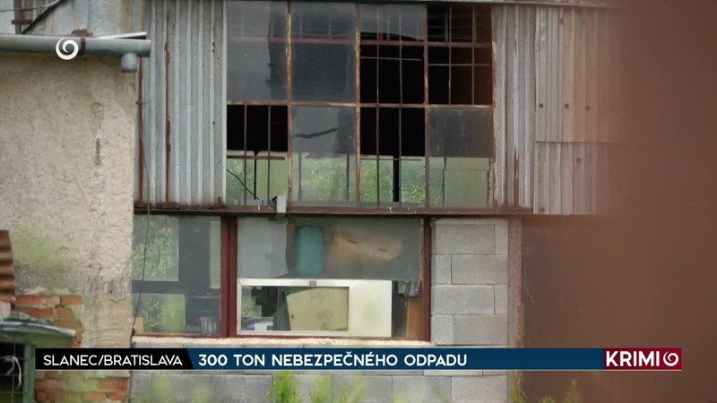 300 TON NEBEZPEČNÉHO ODPADU
