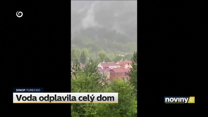 Voda odplavila celý dom