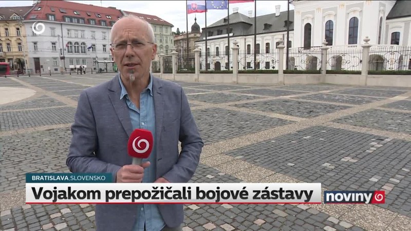 Vojakom prepožičali bojové zástavy
