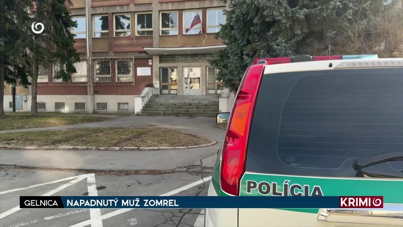 NAPADNUTÝ MUŽ ZOMREL