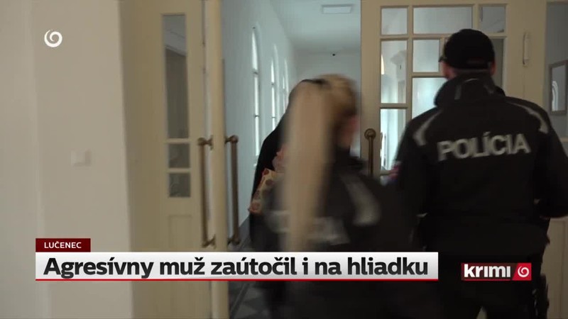 Agresívny muž zaútočil i na hliadku