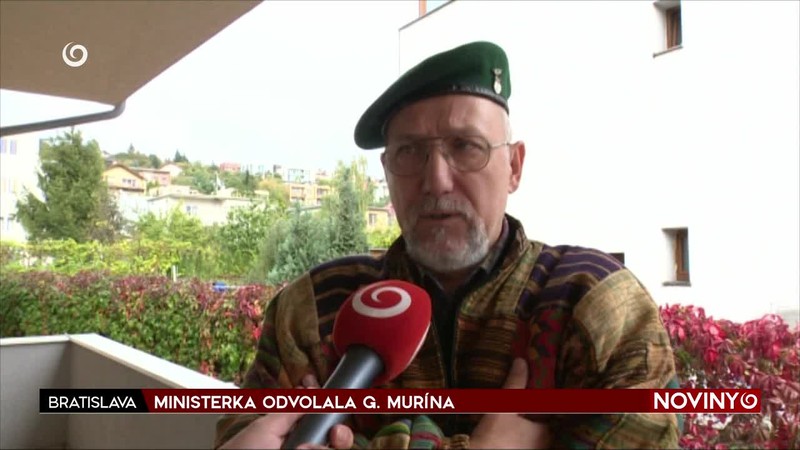 MINISTERKA ODVOLALA G. MURÍNA