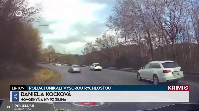 POLIACI UNIKALI VYSOKOU RÝCHLOSŤOU