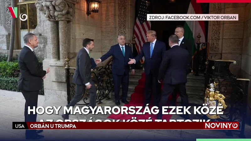 ORBÁN U TRUMPA