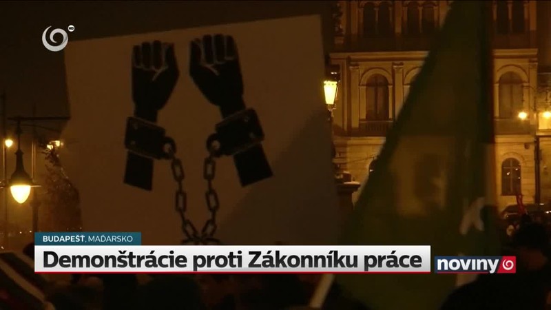 Demonštrácie proti Zákonníku práce