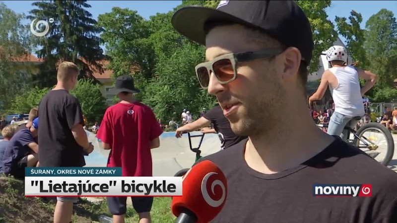 "Lietajúce" bicykle