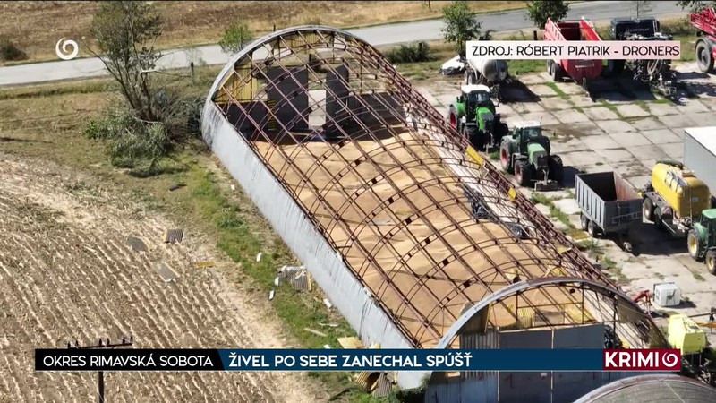 ŽIVEL PO SEBE ZANECHAL SPÚŠŤ