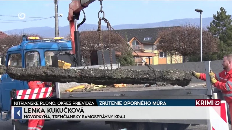 ZRÚTENIE OPORNÉHO MÚRA