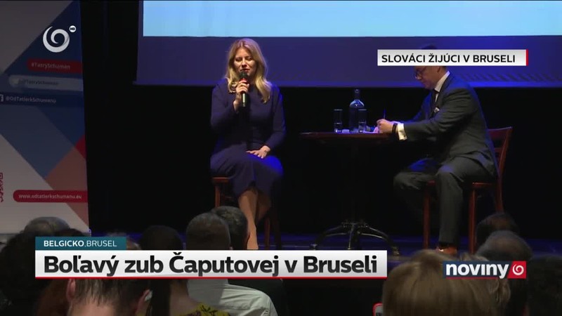 Boľavý zub Čaputovej v Bruseli