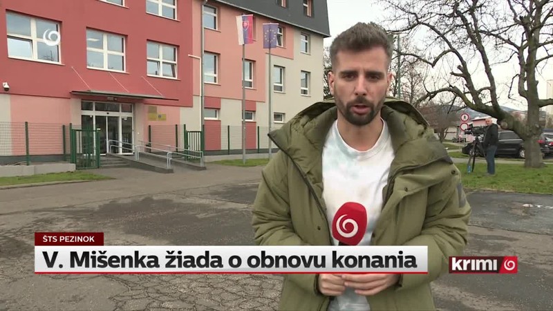 V. Mišenka žiada o obnovu konania