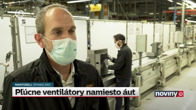 Pľúcne ventilátory namiesto áut