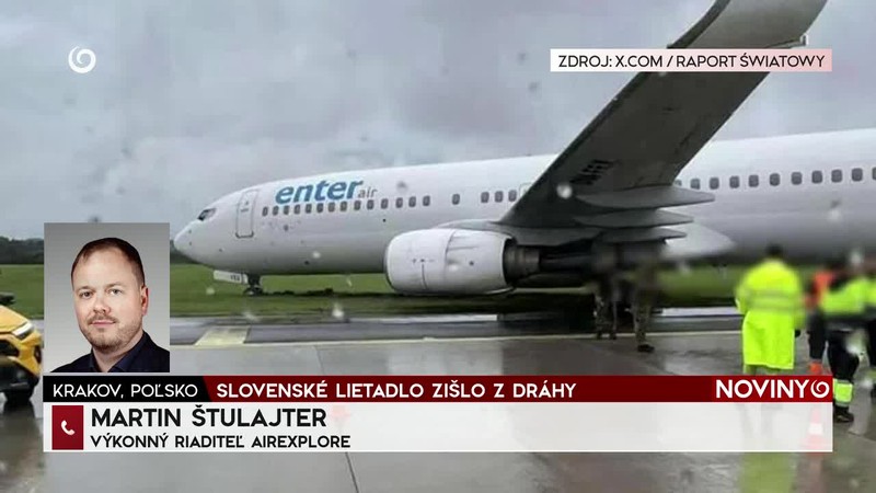 SLOVENSKÉ LIETADLO ZIŠLO Z DRÁHY