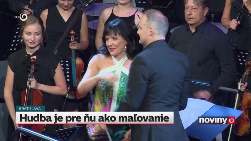 Hudba je pre ňu ako maľovanie