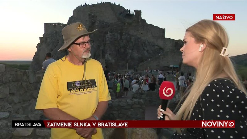 ZATMENIE SLNKA V BRATISLAVE