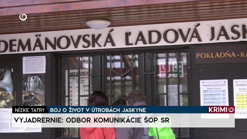 BOJ O ŽIVOT V ÚTROBÁCH JASKYNE