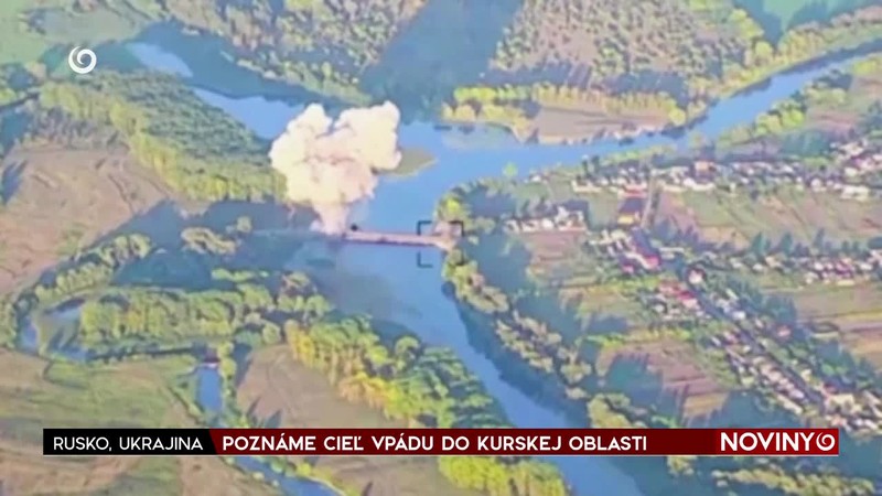POZNÁME CIEĽ VPÁDU DO KURSKEJ OBLASTI