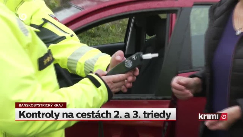 Kontroly na cestách 2. a 3. triedy