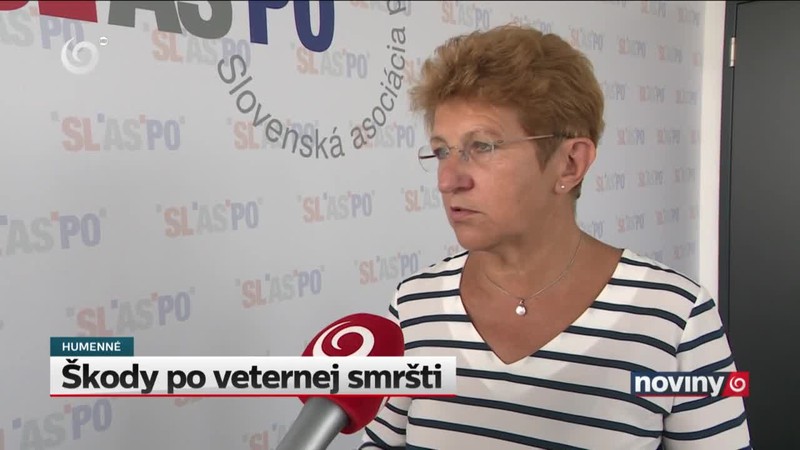 Škody po veternej smršti
