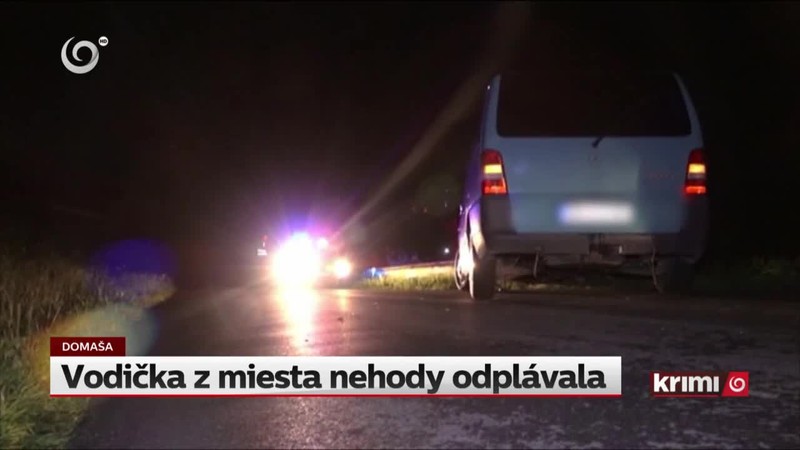 Vodička z miesta nehody odplávala