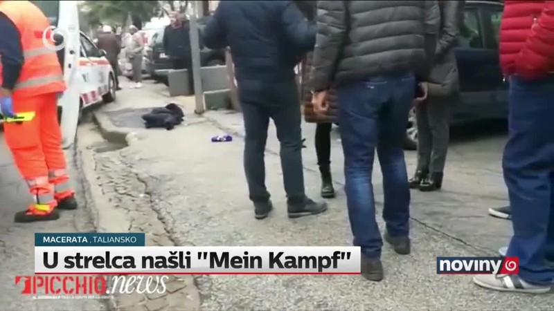 U strelca našli "Mein Kampf"