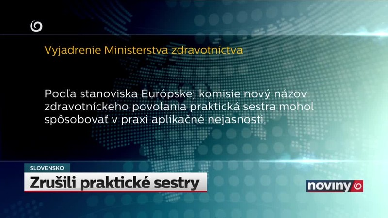 Zrušili praktické sestry