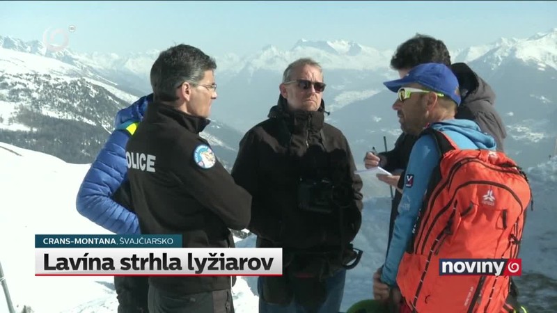 Lavína strhla lyžiarov