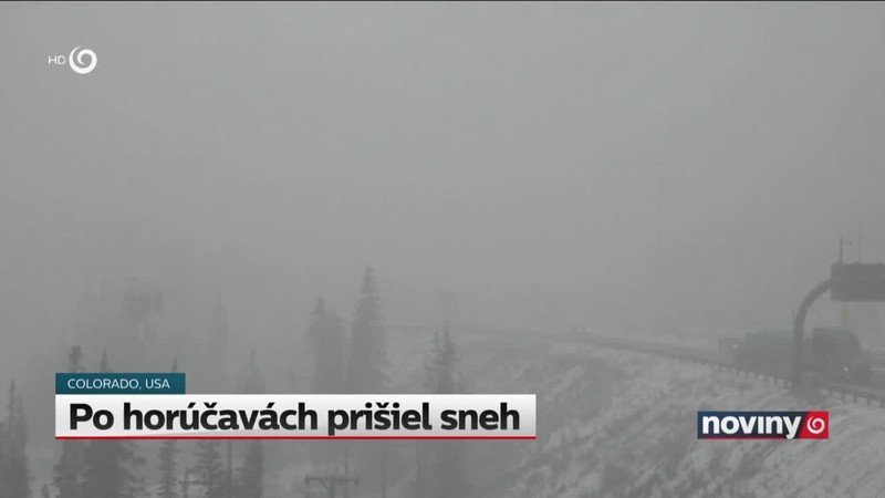Po horúčavách prišiel sneh