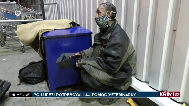 PO LÚPEŽI POTREBOVALI AJ POMOC VETERINÁRKY