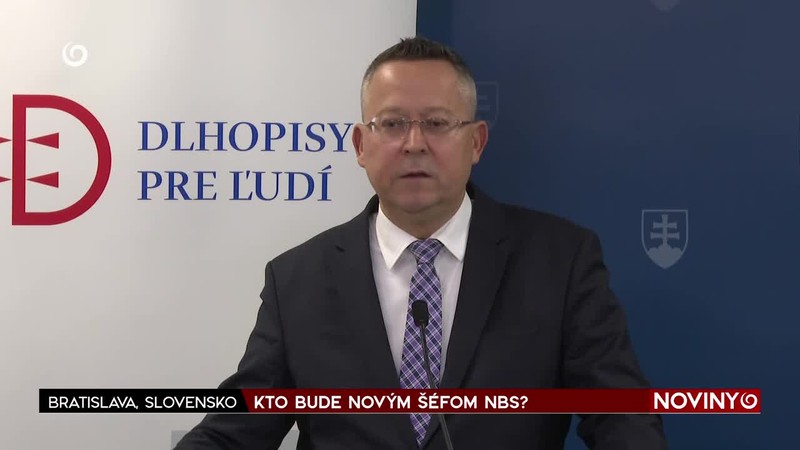 KTO BUDE NOVÝM ŠÉFOM NBS?