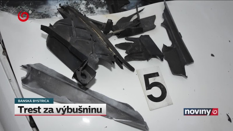 Trest za výbušninu