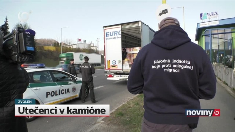 Utečenci v kamióne