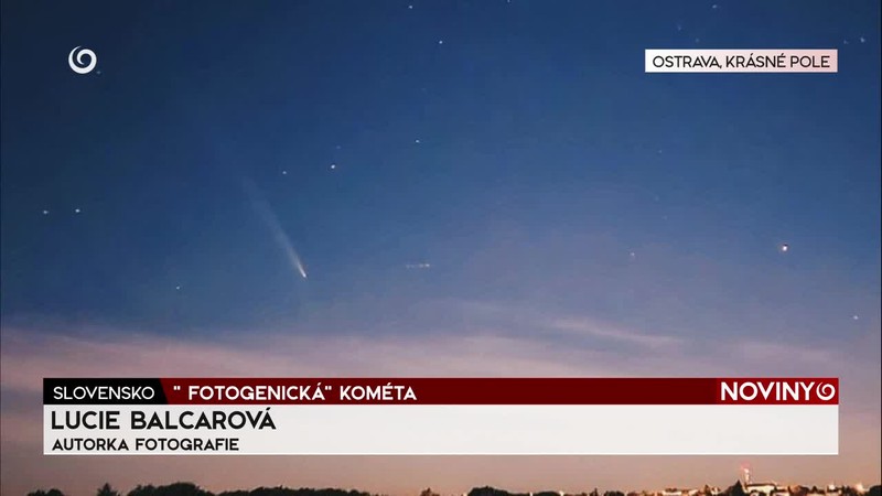 " FOTOGENICKÁ" KOMÉTA