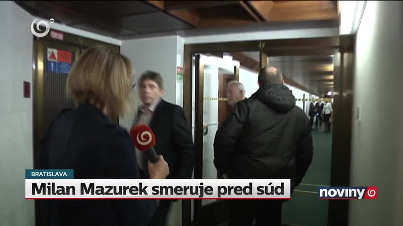 Milan Mazurek smeruje pred súd
