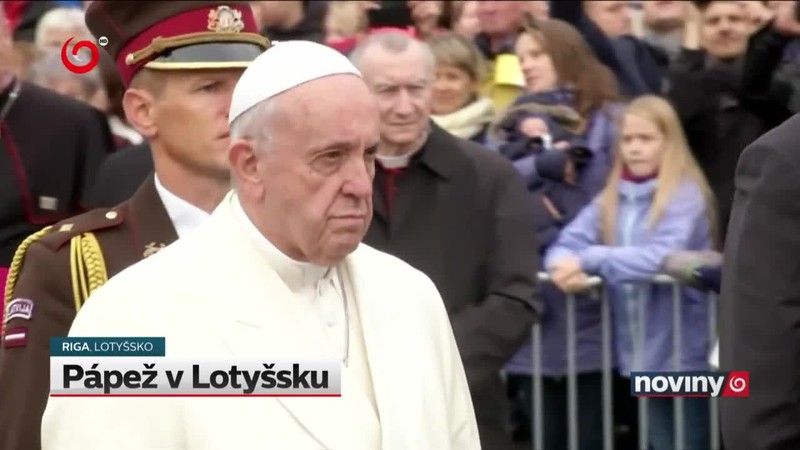 Pápež v Lotyšsku